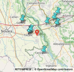 Mappa Via Vigevano, 28065 Trecate NO, Italia (6.96583)