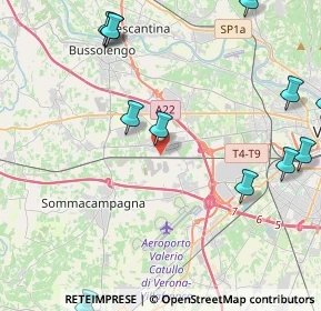Mappa Via Betlemme, 37060 Sona VR, Italia (5.90692)
