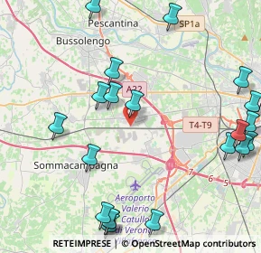Mappa Via Betlemme, 37060 Sona VR, Italia (5.412)