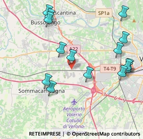 Mappa Via Betlemme, 37060 Sona VR, Italia (4.67333)