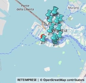 Mappa Ponte Lavraneri, 30133 Venezia VE, Italia (1.54813)