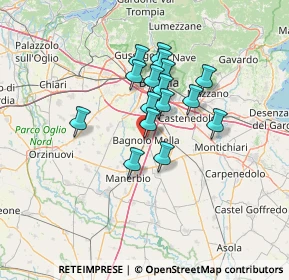 Mappa Via Cavalieri di Vittorio Veneto, 25021 Bagnolo Mella BS, Italia (10.05688)
