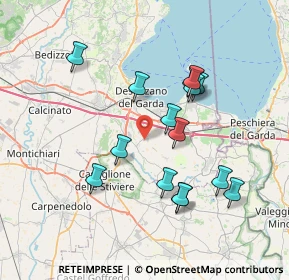 Mappa Via Tellaroli, 25017 Lonato del Garda BS, Italia (6.93)