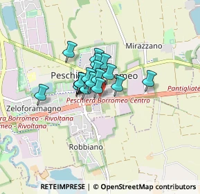 Mappa Via Armando Diaz, 20068 Milano MI, Italia (0.4555)