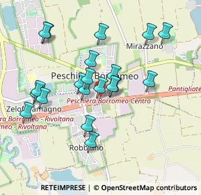 Mappa Via Armando Diaz, 20068 Milano MI, Italia (0.873)