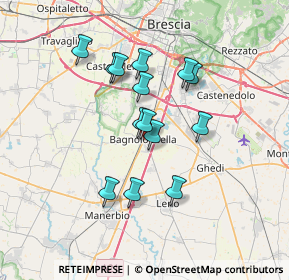 Mappa , 25021 Bagnolo Mella BS, Italia (5.75286)