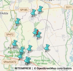 Mappa Via Privata, 26017 Pieranica CR, Italia (4.46583)