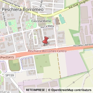 Mappa Via della Liberazione, 55 B, 20068 Peschiera Borromeo, Milano (Lombardia)