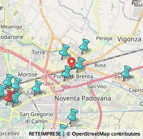 Mappa Via Pietro Micca, 35129 Padova PD, Italia (2.90533)