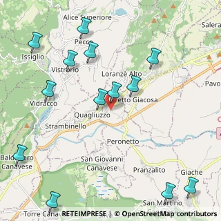 Mappa 10010 Parella TO, Italia (2.70462)