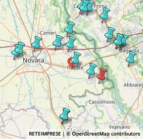 Mappa SP 99, 28069 Trecate NO, Italia (9.377)