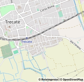 Mappa Via Rubicone, 28069 Trecate NO, Italia (0.21538)