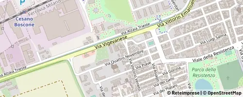 Mappa Corsico