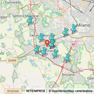 Mappa 20090 Corsico MI, Italia (2.66636)