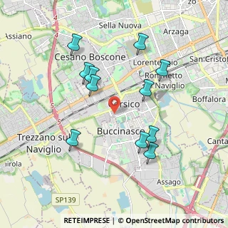 Mappa 20090 Corsico MI, Italia (1.86182)