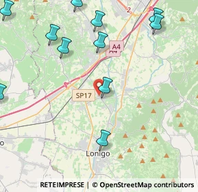 Mappa Via Julia Divisione, 36040 Sarego VI, Italia (6.16214)