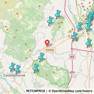 Mappa Via Regione Scipiè, 10010 Parella TO, Italia (6.76714)