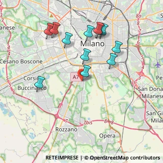 Mappa Via Beato Padre Pio da Pietrelcina, 20142 Milano MI, Italia (3.98167)