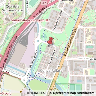 Mappa Via Jan Palach, 8, 20142 Milano, Milano (Lombardia)