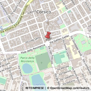 Mappa Via Ugo Foscolo, 34, 20094 Corsico, Milano (Lombardia)