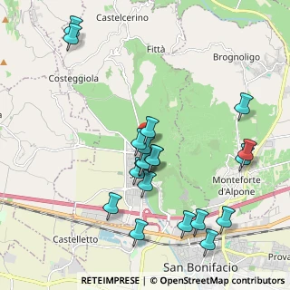 Mappa Via Monti, 37038 Soave VR, Italia (2.1235)