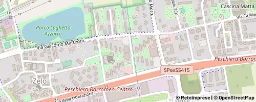 Mappa Peschiera Borromeo