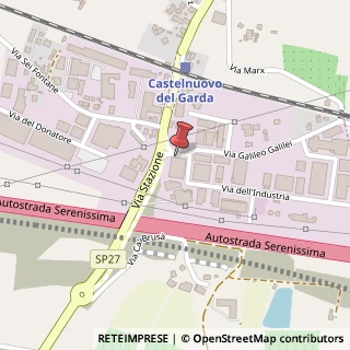 Mappa Via dell'Industria, 2, 37014 Castelnuovo del Garda, Verona (Veneto)