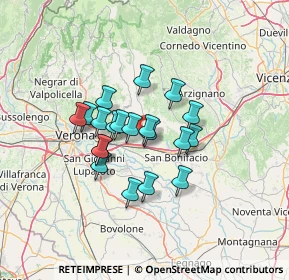 Mappa 37030 Colognola Ai Colli VR, Italia (9.8015)