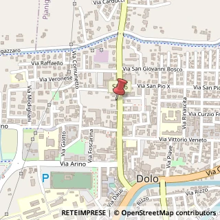 Mappa Via Benedetto Cairoli, 115, 30031 Dolo, Venezia (Veneto)