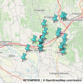 Mappa Via XX Settembre, 37032 Monteforte d'Alpone VR, Italia (6.7445)