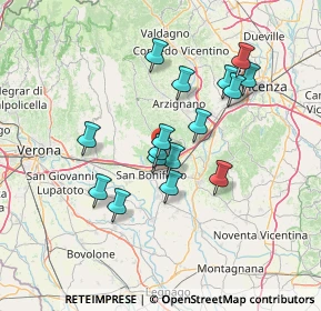 Mappa Via XX Settembre, 37032 Monteforte d'Alpone VR, Italia (11.78188)