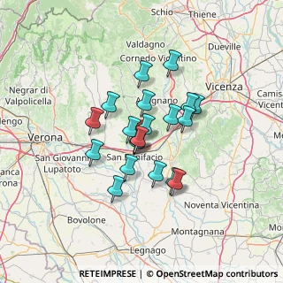 Mappa Via XX Settembre, 37032 Monteforte d'Alpone VR, Italia (9.849)