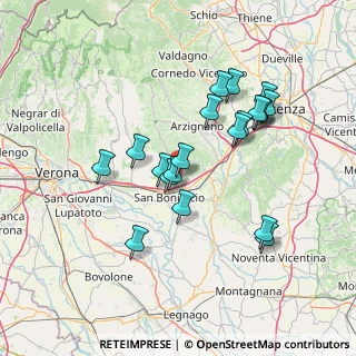 Mappa Via XX Settembre, 37032 Monteforte d'Alpone VR, Italia (13.226)