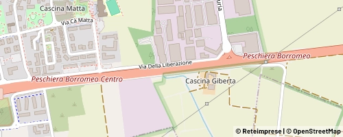 Mappa Peschiera Borromeo