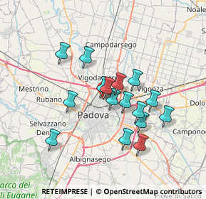 Mappa Via Luigi Pierobon, 35132 Padova PD, Italia (5.78875)