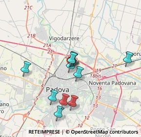 Mappa Via Luigi Pierobon, 35132 Padova PD, Italia (3.06545)