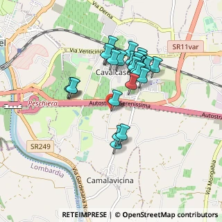 Mappa Via S. Lorenzo, 37014 Castelnuovo del Garda VR, Italia (0.775)