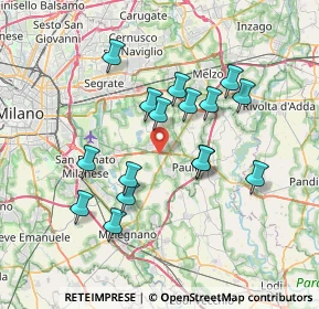 Mappa Via Giosuè Carducci, 20060 Mombretto MI, Italia (6.58188)
