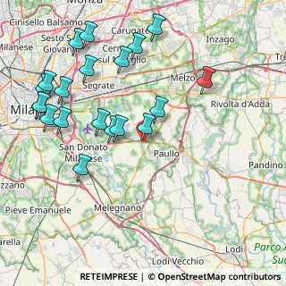 Mappa Via Giosuè Carducci, 20060 Mombretto MI, Italia (9.388)