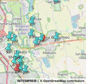 Mappa Via Giacomo Matteotti, 20068 Peschiera Borromeo MI, Italia (2.54333)