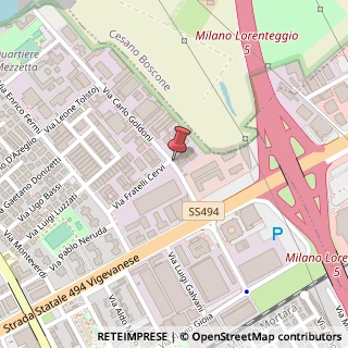 Mappa Via Carlo Goldoni, 10, 20090 Binasco, Milano (Lombardia)