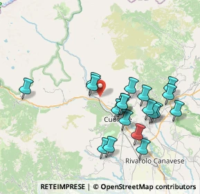 Mappa Via L. Bertoldi, 10085 Pont Canavese TO, Italia (7.388)