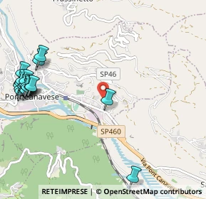 Mappa Via L. Bertoldi, 10085 Pont Canavese TO, Italia (1.4655)