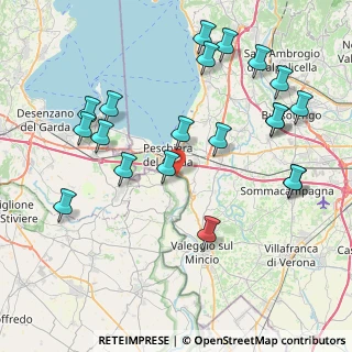 Mappa Ciclovia Mantova-Peschiera, 37019 Peschiera del Garda VR, Italia (9.159)