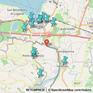 Mappa Ciclovia Mantova-Peschiera, 37019 Peschiera del Garda VR, Italia (2.23917)