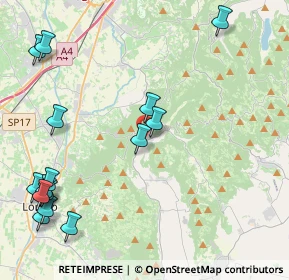 Mappa Via Pelizze, 36040 Grancona VI, Italia (5.54067)