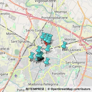 Mappa Via P. Selvatico, 35132 Padova PD, Italia (1.2565)