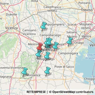 Mappa Via P. Selvatico, 35132 Padova PD, Italia (10.39818)
