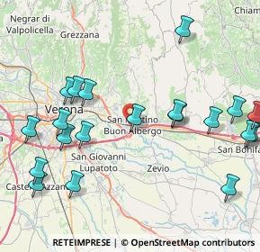 Mappa 37036 San Martino Buon Albergo VR, Italia (9.9515)