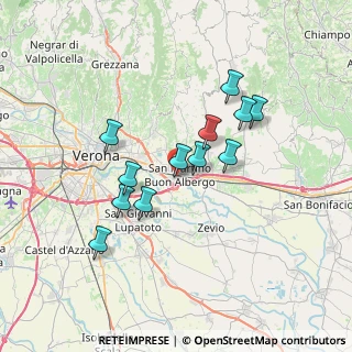 Mappa 37036 San Martino Buon Albergo VR, Italia (5.99167)